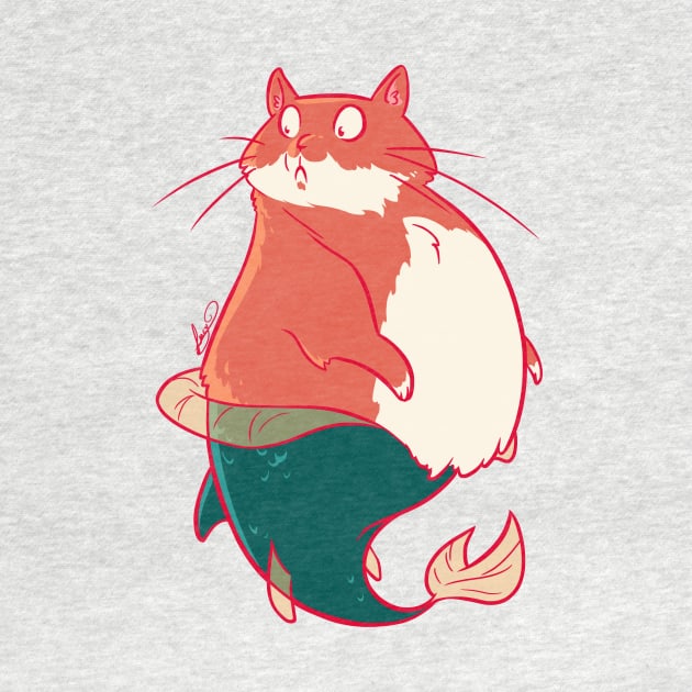 Chubby mercat by LucyDoesArt